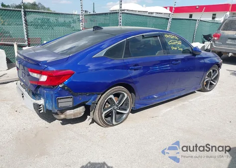 2020 Honda Accord Sport from USA, damaged, VIN 1HGCV1F33LA145572
